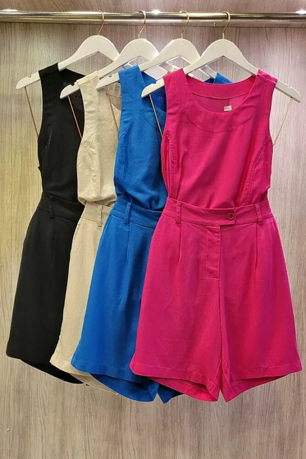 Conjunto Curto Alfaiataria em Linho - Image 5